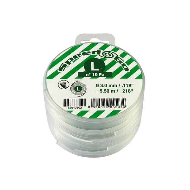 Accessories for brushcutters Speed&Go line recharge Ø 3.0 mm - 10 discs | Oleo-Mac