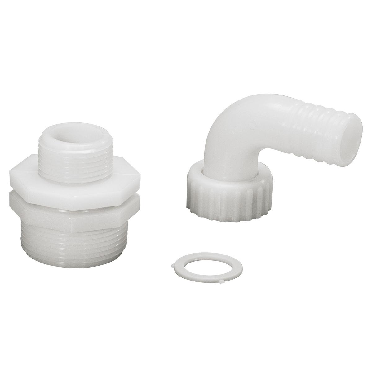 Accessories for water pumps Optional curved fitting kit with 1'' 1/2 to 1'' reduction_1 | Oleo-Mac