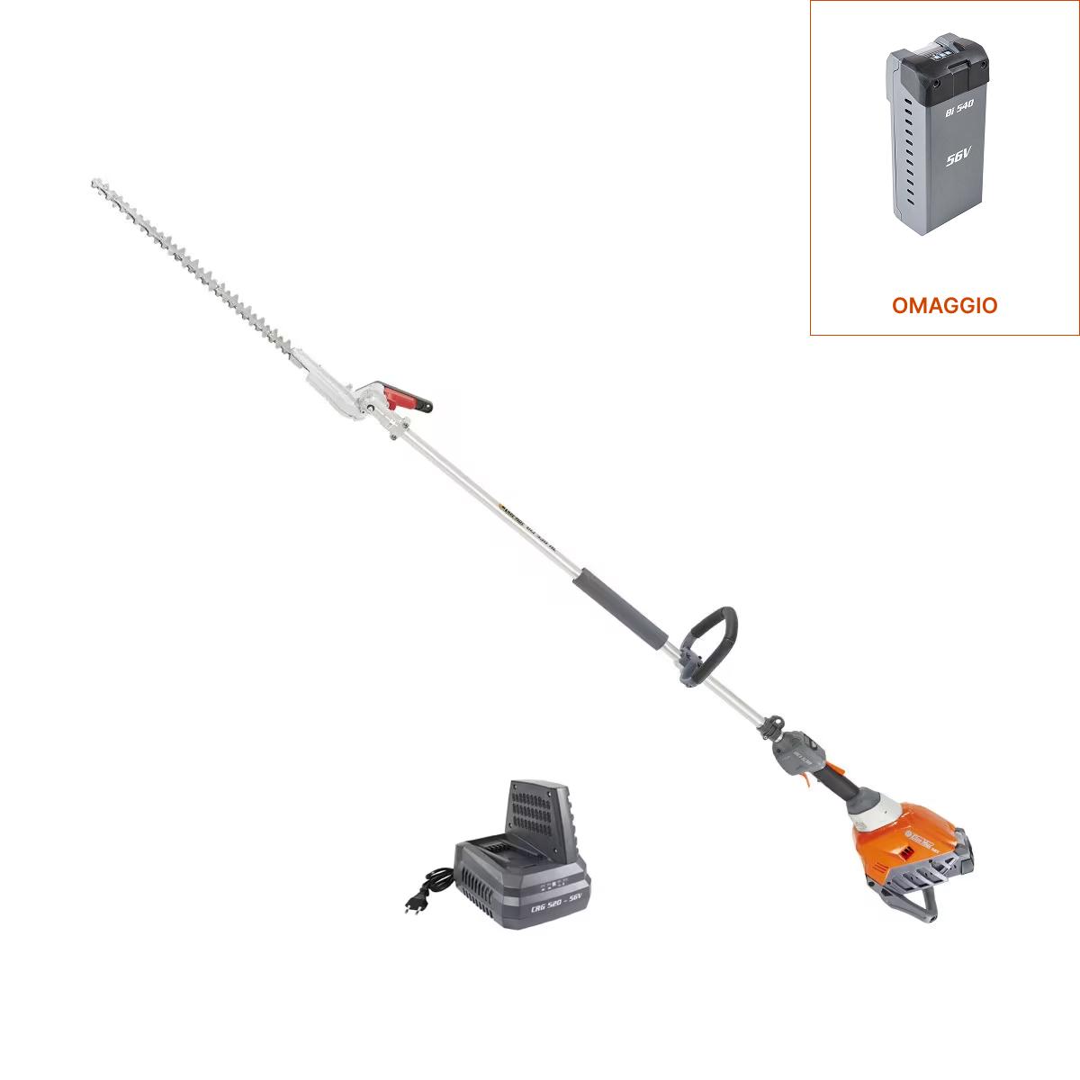 Tagliasiepi a batteria BCi 530 HL con batteria Bi 540 e caricabatterie CRG 520_1 | Oleo-Mac