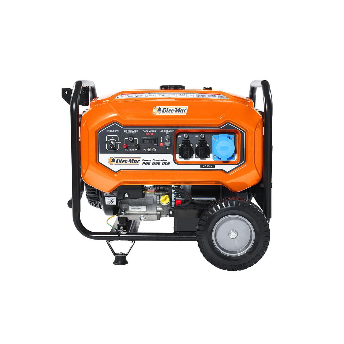 Power generators up to 6 kW PGE 65E DCS_2 | Oleo-Mac