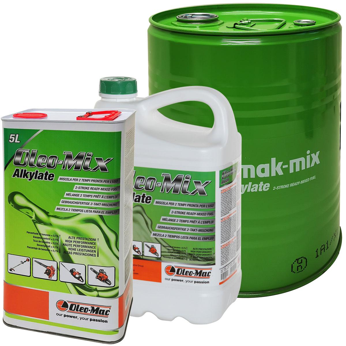 Alkylate petrol for 4-stroke engines and special mixture for 2-stroke engines OLEO-Mix Alkylate_2 | Oleo-Mac