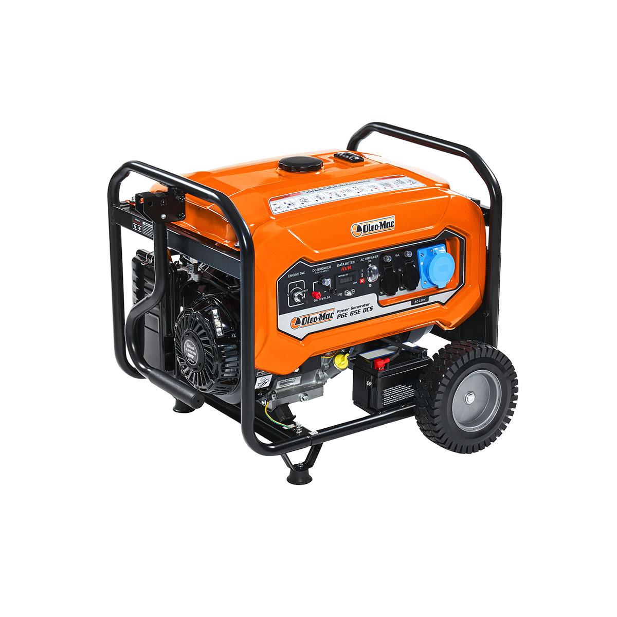 Power generators up to 6 kW PGE 65E DCS_1 | Oleo-Mac