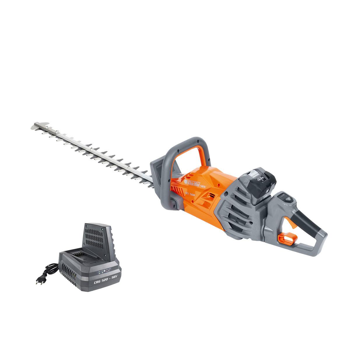 Tagliasiepi a batteria HCi 560 con batteria Bi 525 e caricabatterie CRG 520_2 | Oleo-Mac
