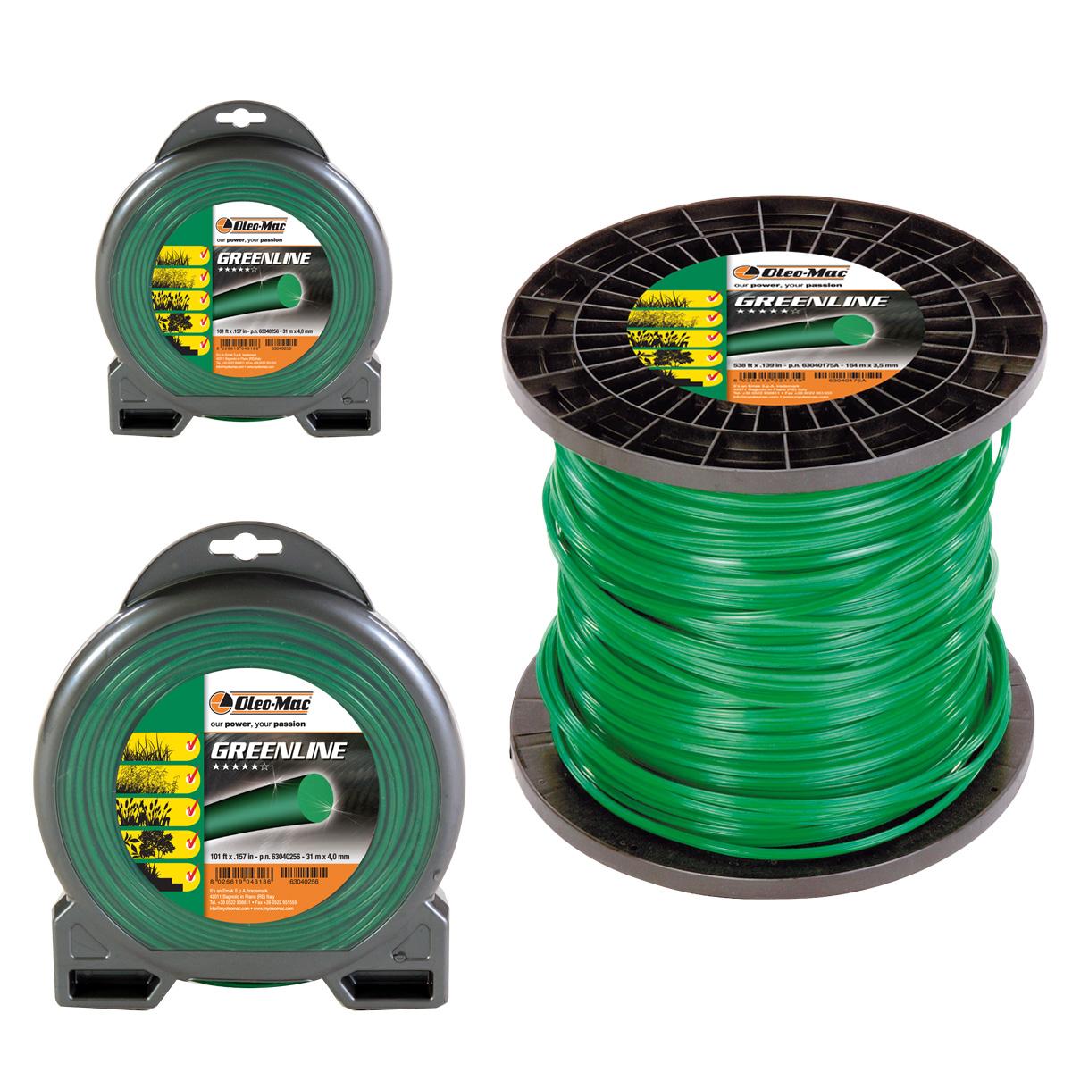 Accessories for brushcutters Greenline round line_1 | Oleo-Mac