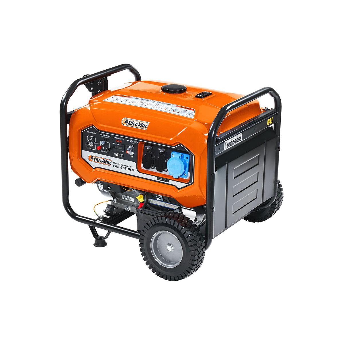Power generators up to 6 kW PGE 65E DCS_3 | Oleo-Mac