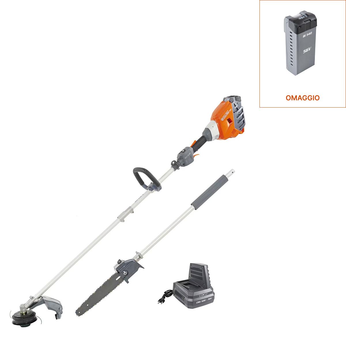 Decespugliatori a batteria BCi 530 D con batteria Bi 540, caricabatterie CRG 520, decespugliatore e potatore_1 | Oleo-Mac