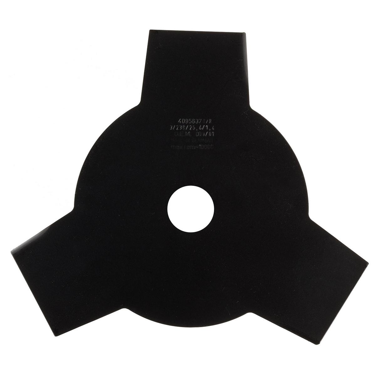 Accessories for brushcutters 3-tooth blade in special steel Ø 255 mm_1 | Oleo-Mac