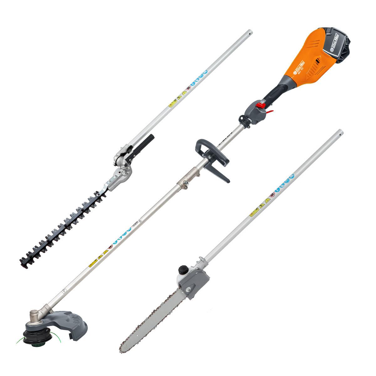 Battery-powered brushcutters BCi 35 D - Kit with 3 applications, Bi 5,0 OM battery and CRG charger_1 | Oleo-Mac