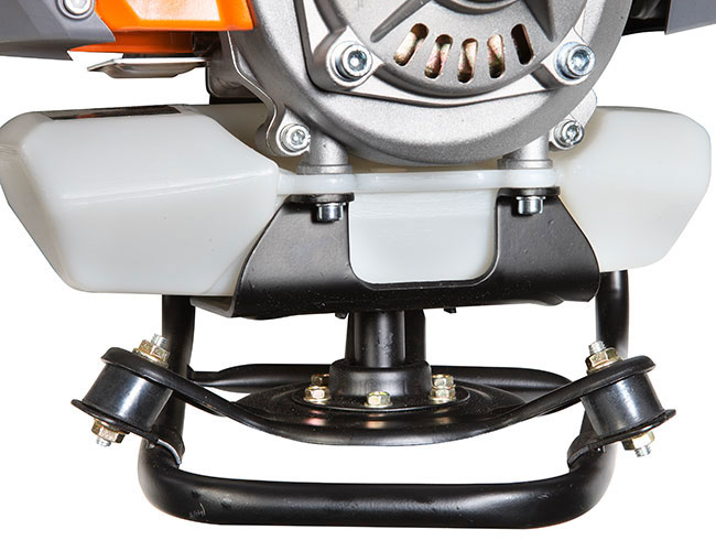 Special anti-vibration system with 3 mounts Special anti-vibration system with 3 mounts
