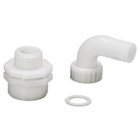 Optional curved fitting kit with 1'' 1/2 to 1'' reduction