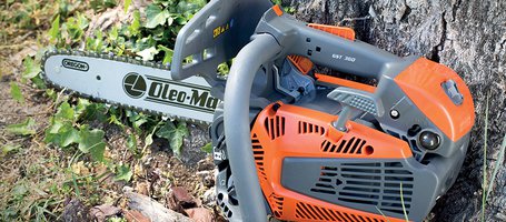 New GST 360 professional chainsaw