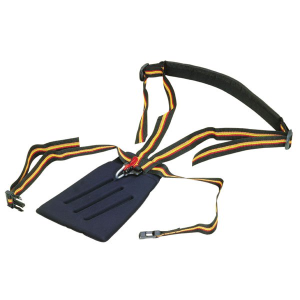 Harness with comfort cushion